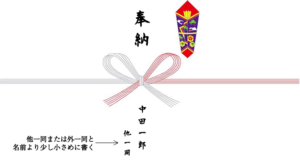 のし_表書き_奉納_名目_外一同_他一同_神社お祭りに寄付の表書きのし袋奉納の書き方の注意点！